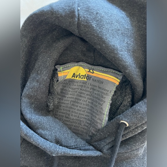 Aviator Nation Cropped Hoodie - Picture 5 of 7